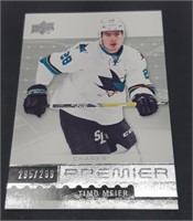 Timo Meier Premier Rookie Card 295/299