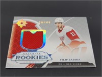 Filip Zadina Ultimate Rookie Jersey Card 250/399