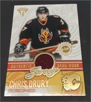 Chris Drury Jersey Card 2003 Titanium 290/514