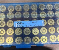 100 rnds .45 Auto Ammo