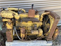 Caterpillar D2 Engine, Electric Start Pony Motor