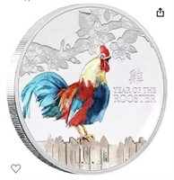 2017 Year of The Rooster Niue Lucky Commemorative