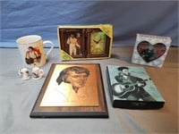 Elvis Presley collector home decor including
