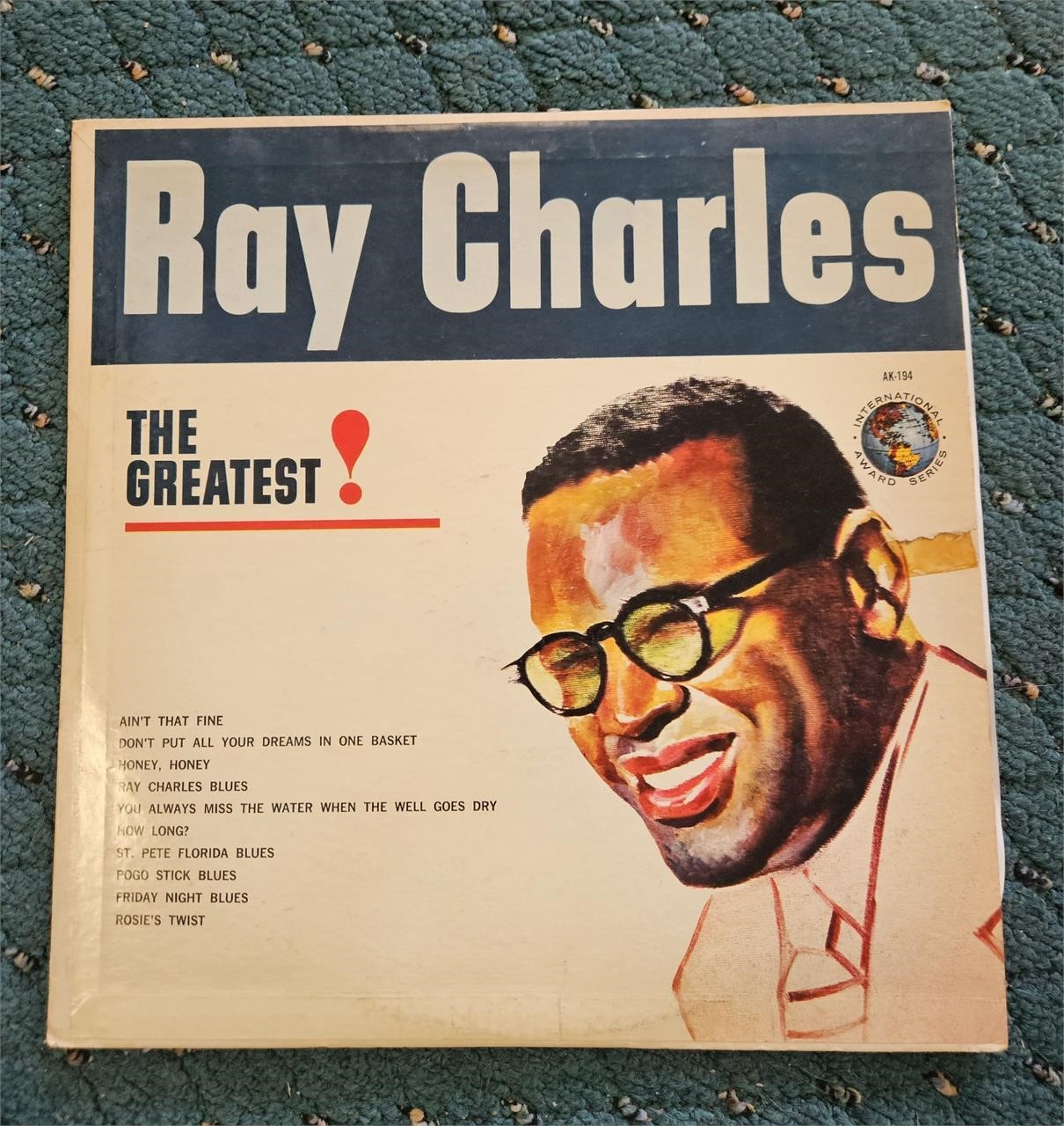 Ray Charles The Greatest! Vinyl Record