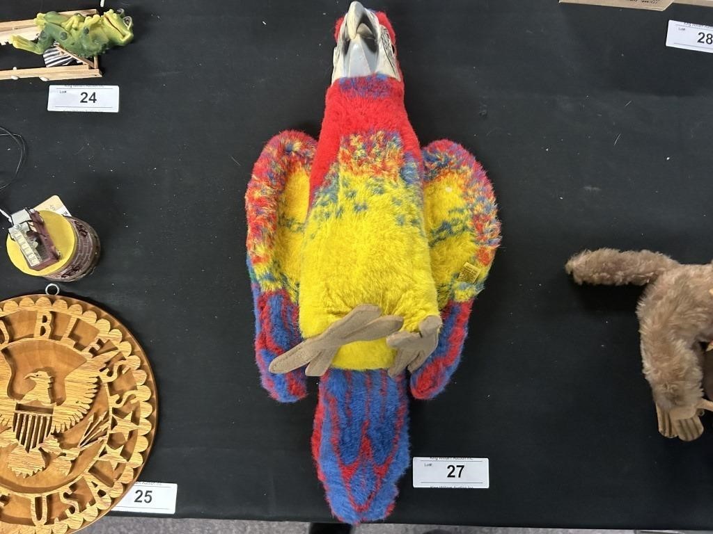 Antique Stieff Parrot