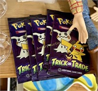 POKEMON TRICK OR TRADE CARDS