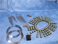 Assorted Fashion Jewelry As Pictured