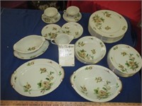 Lynmore Fine China Vintage Porcelain Dinner Ware