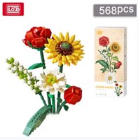 Sunflower Rose Saffron Hypericum | LOZ 1659 Mini B