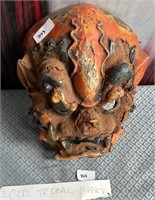 343 - OLD TRIBAL MASK (W200)