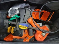 BAG OF TOOLS, BLACK AND DECKER, MISC