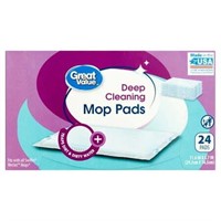 Great Value Deep Cleaning Mop Pads  24 Count