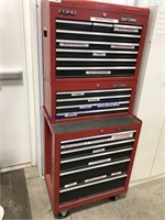 CRAFTSMAN 3-SECTION ROLLING TOOL CHEST W/ KEYS