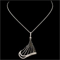 1.45ctw Diamond Pendant in 14K Gold