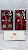 Of) 1999 US silver proof set
