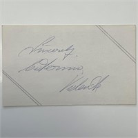 Caterina Valente original signature