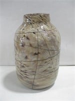 Vtg 15" Art Glass Vase