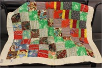 QUILT HAND QUILTED BY SEAGOVILLE SENIOR HOUSING