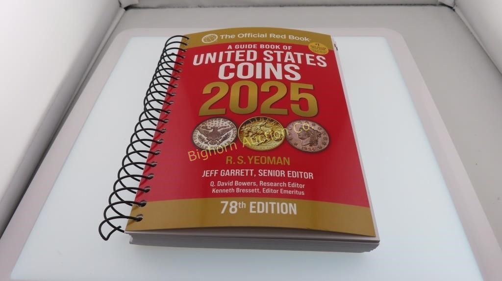 2025 Official Red Book, A Guide Book of US Coins