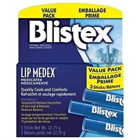 Blistex Lip Medex Stick Value Pack 3 Count