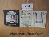 American Standard Metal Console Table Legs