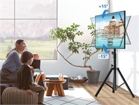 Tripod Portable Stand Height Adjust for 37-80" TVs