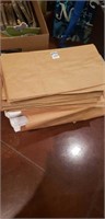 Brown and white paper bags lot