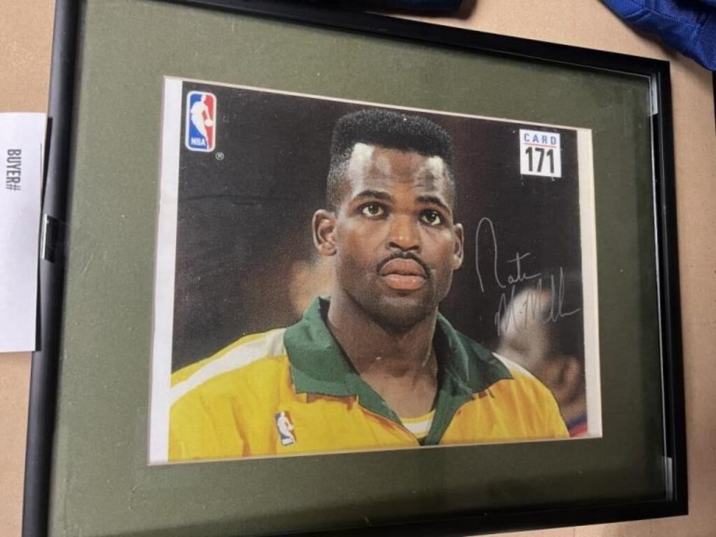 SIGNED NATE MCMILLAN PHOTO