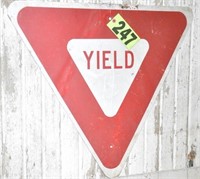 "YIELD" sign