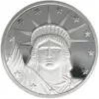 1 oz Lady Liberty Silver Round