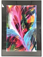 Gracie Rose McCay Framed Abstract Painting on Papr