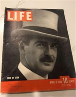 1938 Life Magazine April 4, 1938 Eden of Etonw