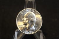 1954-S Washington Silver Quarter