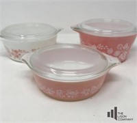Pyrex Dishes with Lids