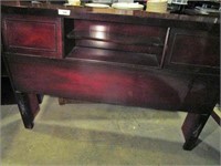 Mahogany Full SIze Storage Bed