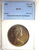 1966 Dollar NNC MS65 Canada