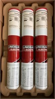 3- Cans Lincoln Electric Welding Rods