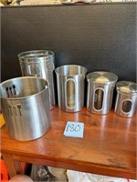 canisters and utensils holder