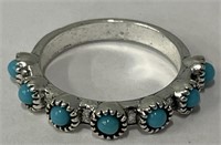 Turquoise 7-Stone Fashion Ring