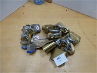 Locks with Keys - Assorted Lot