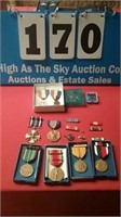 Misc lot of military medals