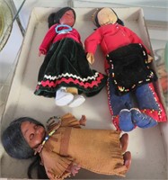 3 Indian Dolls