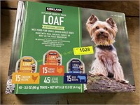 Kirkland Loaf 3-flavor variety pack dog food