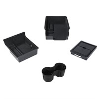 Carwiner 4 PCS Center Console Organizer Tray and C