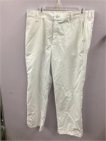 Size L/G white mens pant