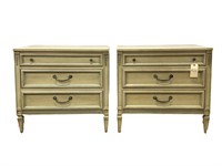 Pair of  Basic- Witz Vintage 3 Drawer Night Stand