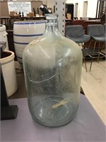 Vintage Large Glass Water Jug