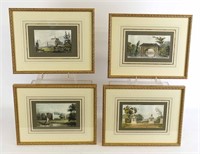 Set of English Landscape Prints