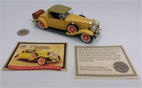 Voiture die-cast Cadillac 1931 Fleetwood Roadster