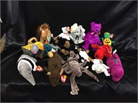 TY / BEANIE BABIES LOT / OVER 12 PCS